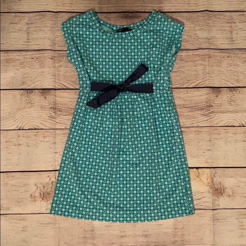 Girls short sleeve cotton dress